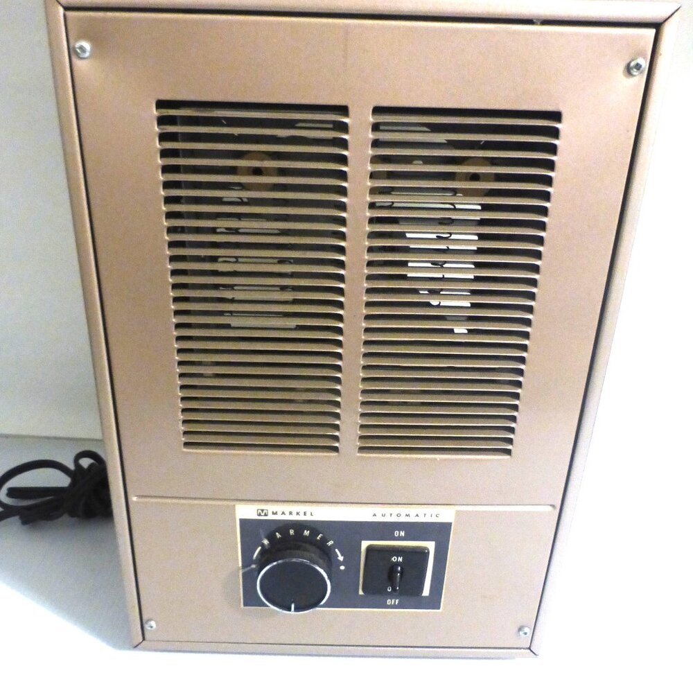 BSM Vintage ELECTRIC HEATER Markel Electric Products Ltd. Electric Air Heetaire